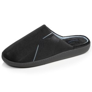 Chaussons mules Homme Gris diamant